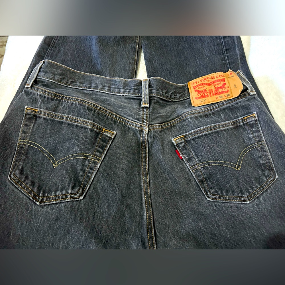 Levi Strauss & Co waterless, button-fly jeans